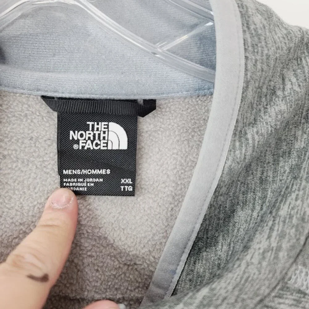 The‎ North Face Men's Gray Heather Winter Athletic Jacket Size XXL